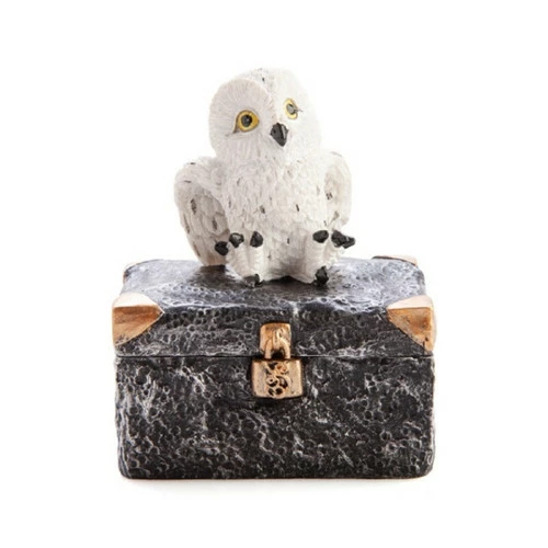 Snowy Owl On Trinket Box 1 Snowy Owl On Trinket Box