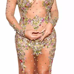 LifeSizeCutouts Beyonce In Sequin Dress 064 Celebrity Cutout