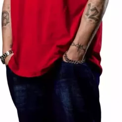 LifeSizeCutouts Eminem In Red Shirt Cutout