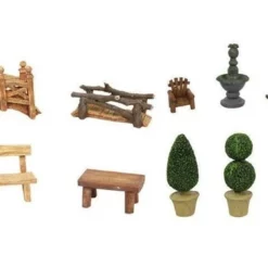 Fairies Set Of 10 - Fairy Garden Furniture