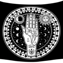Magickal Designs Psychic Hand Tapestry -LifeSizeCutouts Shop iCPHAM 97642.1672727717