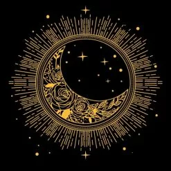 Altar Cloth - Sun And Rose Moon