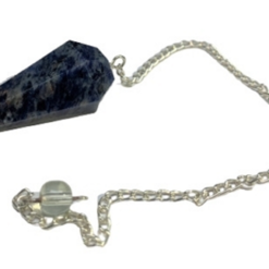 Pendulum Faceted Stone Crystal