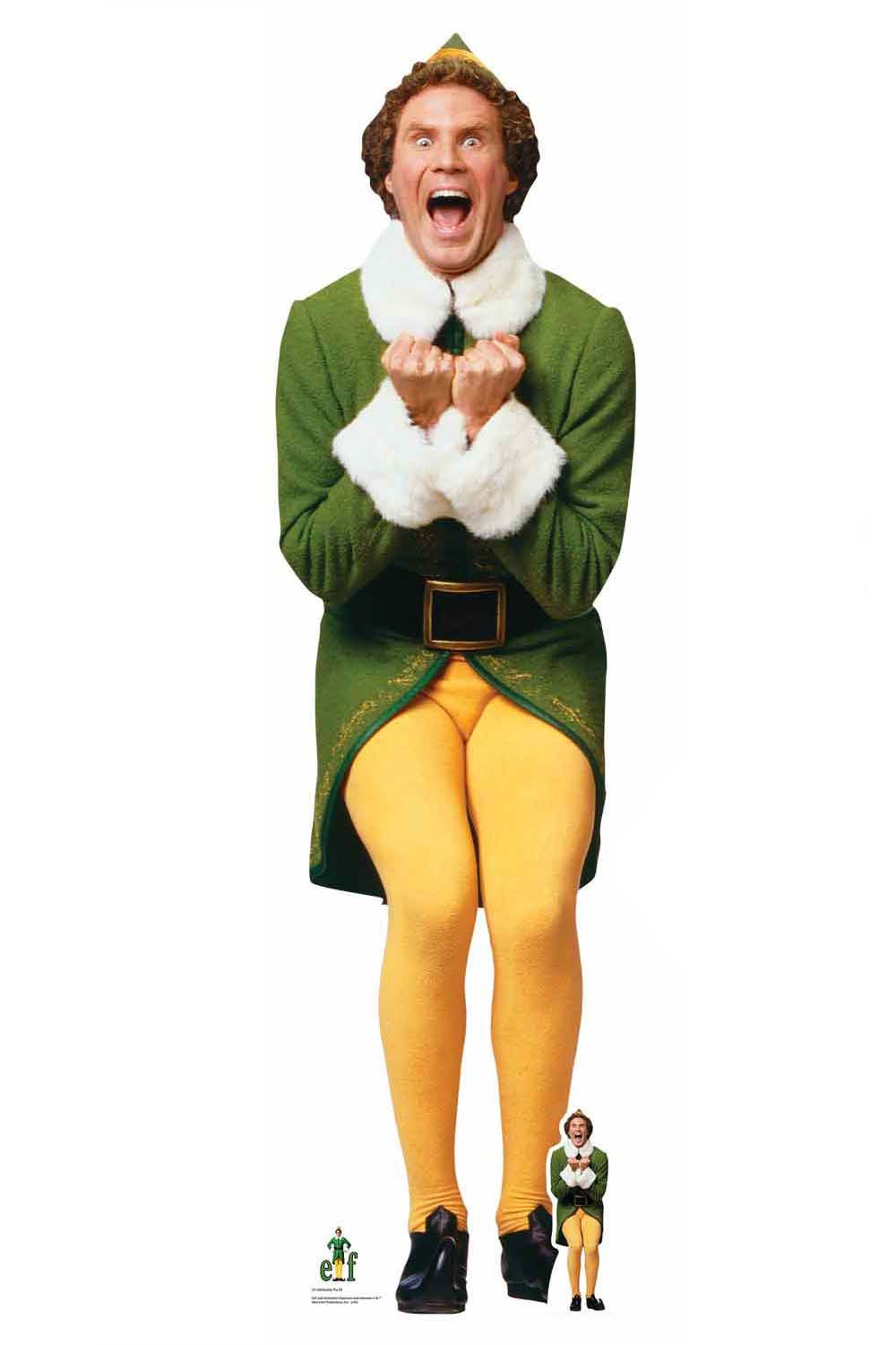 Movie And Film Shop 3 Movie And Film Shop -LifeSizeCutouts Shop Buddy The Elf Will Ferrell Lifesize Cardboard Cutout buy now at starstills 98647